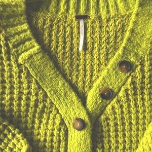 Free people Whistle Thermal Henley Sweater